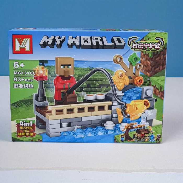 اسباب بازی لگو ماینکرفت 93 تکه کد MG1310C