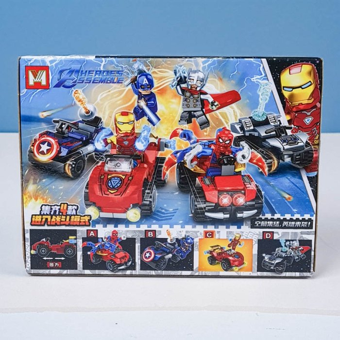 اسباب بازی لگو ثور 63 تکه کد MG651D