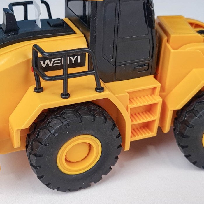 اسباب بازی ماشین راهسازی موزیکال مدل بولدوزر  کد WY1101A