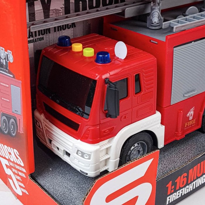 اسباب بازی ماشین آتش نشانی موزیکال کد JS110