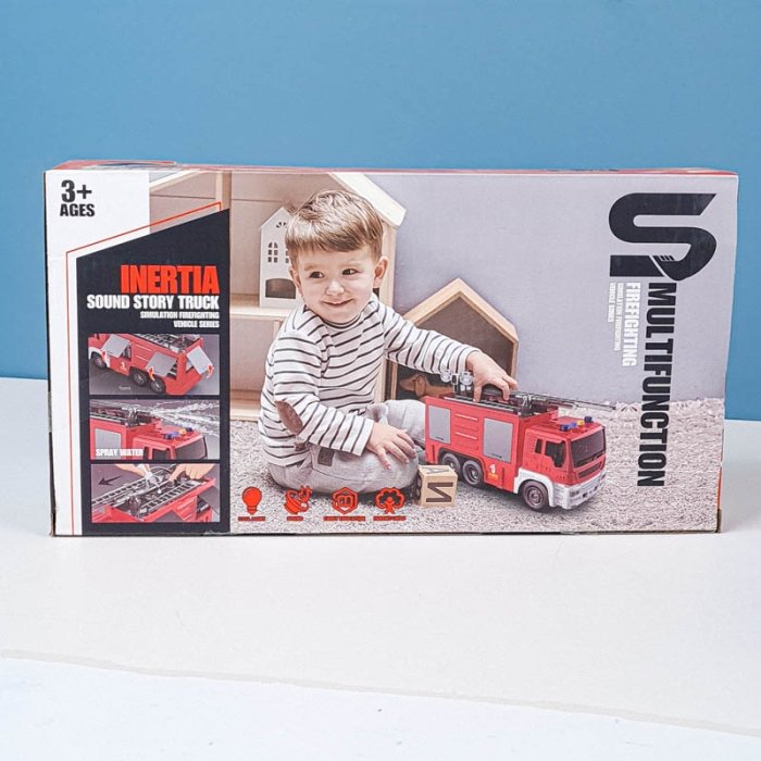 اسباب بازی ماشین آتش نشانی موزیکال کد JS110