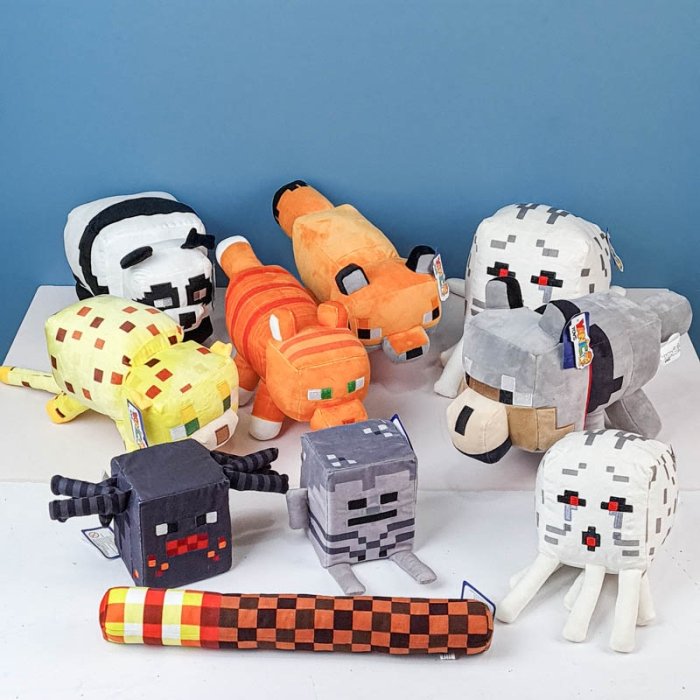 عروسک روباه ماینکرافت سایز متوسط Minecraft Bengt Fox کد AF100354