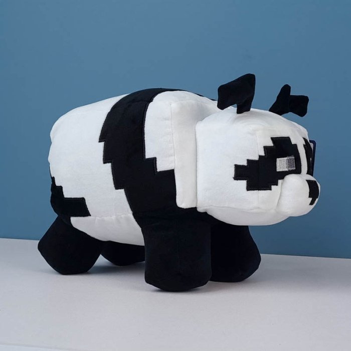عروسک پاندا ماینکرافت سایز متوسط Minecraft Panda کد AF100364