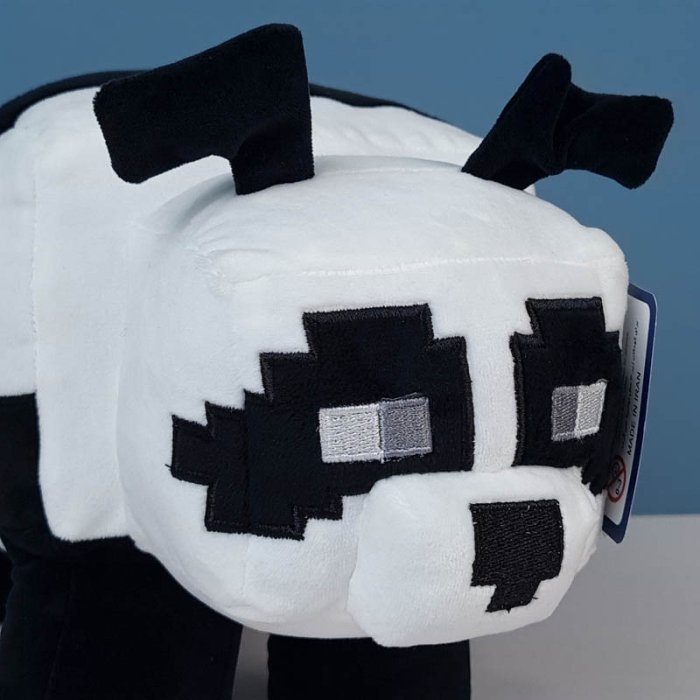 عروسک پاندا ماینکرافت سایز متوسط Minecraft Panda کد AF100364
