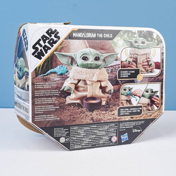 فیگور بیبی یودا Baby Yoda موزیکال  کد 20801A