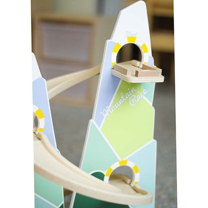 ریسینگ ماشین چوبی کلاسیک ورلد classic world Mountain Racer کد 20231