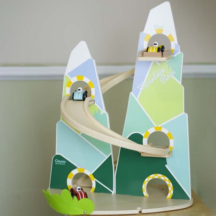 ریسینگ ماشین چوبی کلاسیک ورلد classic world Mountain Racer کد 20231