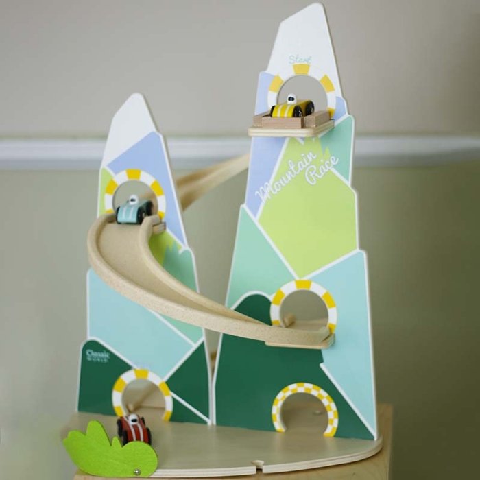 ریسینگ ماشین چوبی کلاسیک ورلد classic world Mountain Racer کد 20231