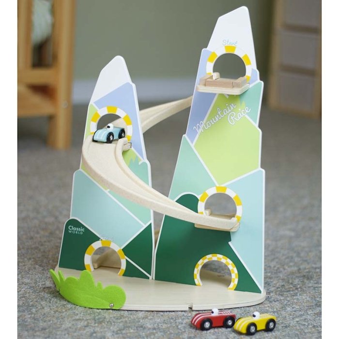 ریسینگ ماشین چوبی کلاسیک ورلد classic world Mountain Racer کد 20231