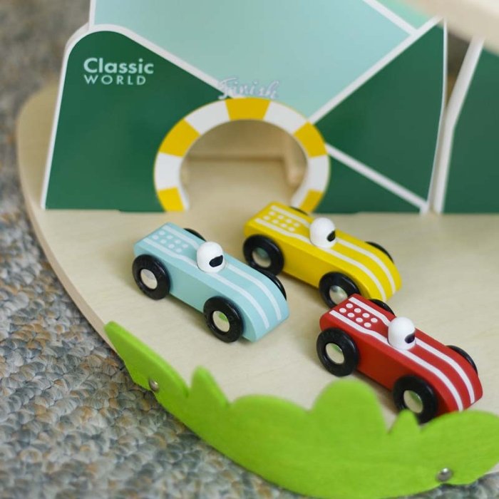 ریسینگ ماشین چوبی کلاسیک ورلد classic world Mountain Racer کد 20231