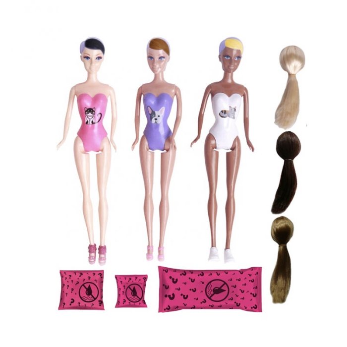 عروسک باربی سوپرایزی COLOR DECORATE کد JJ8720A