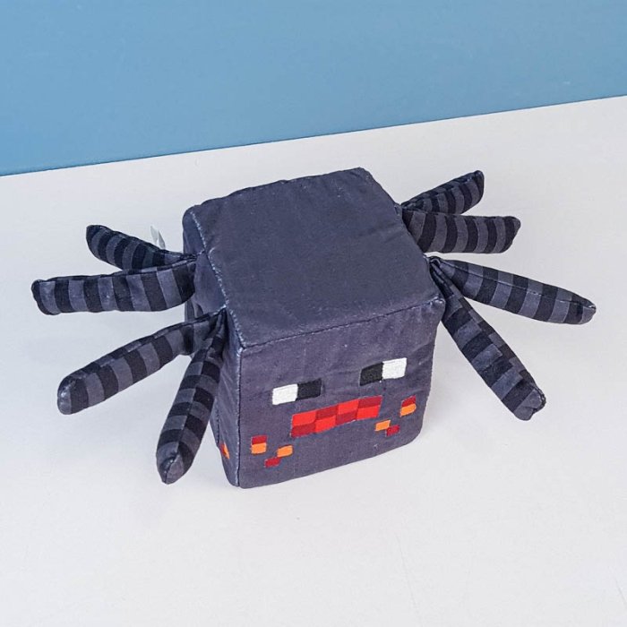 عروسک ماینکرافت اسکلت مکعبی Minecraft Spider کد AF100311