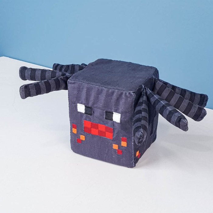 عروسک ماینکرافت اسکلت مکعبی Minecraft Spider کد AF100311