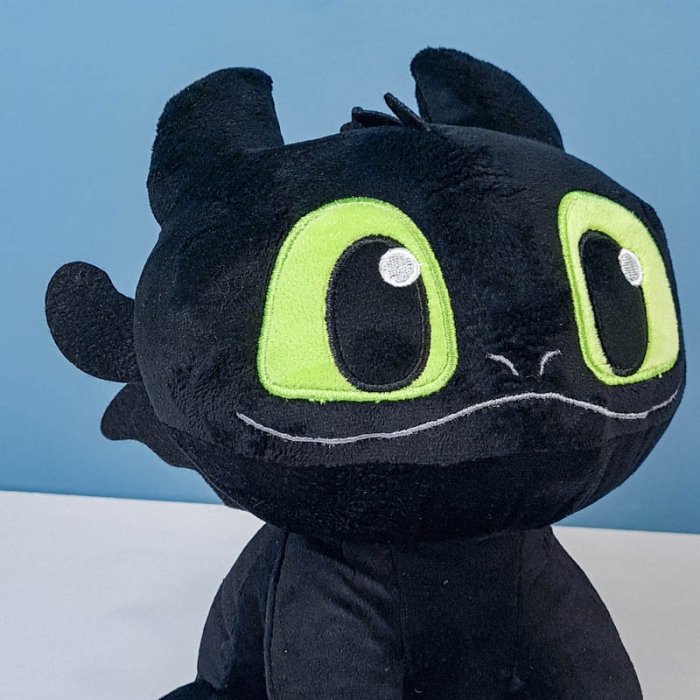 عروسک پولیشی اژدها بی دندان کد AF100359