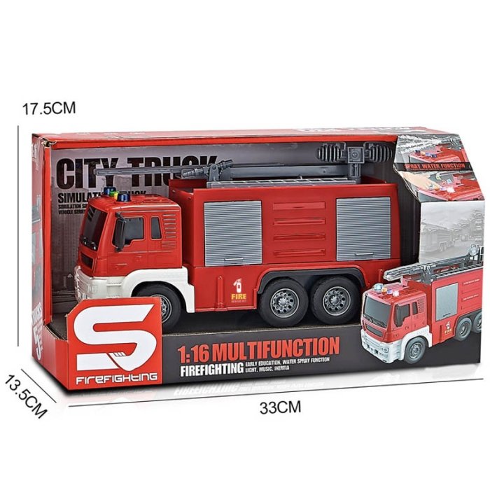 اسباب بازی ماشین آتش نشانی موزیکال کد JS110