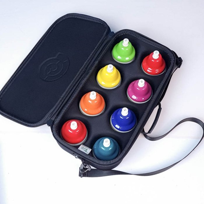 پکیج دسک بلز 8 عددی Chromesthesia بین المللی با کیف کد 7151064