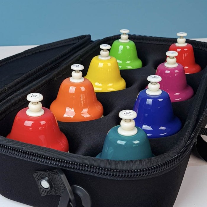 پکیج دسک بلز 8 عددی Chromesthesia بین المللی با کیف کد 7151064