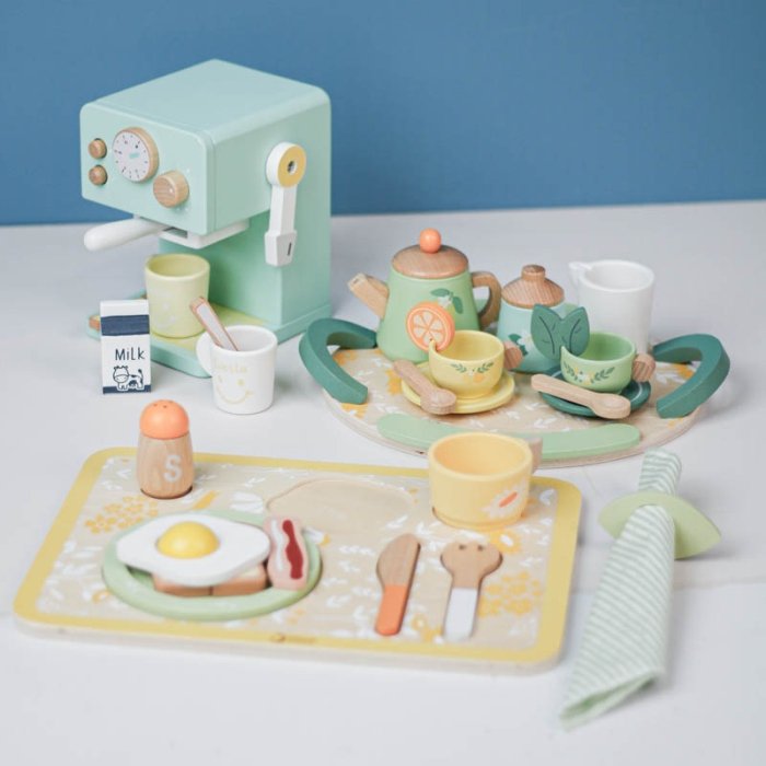 اسباب بازی قهوه ساز چوبی کلاسیک ورلد classic world  Coffee Maker کد 50560