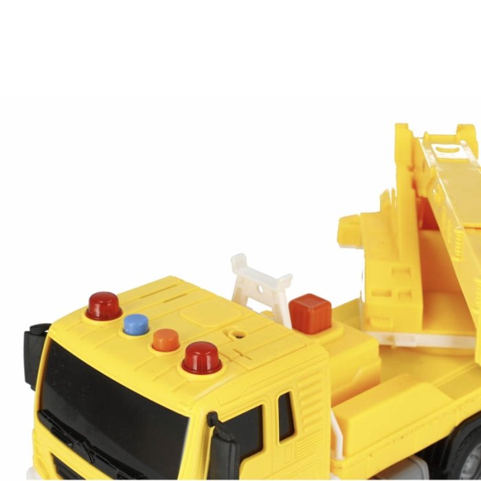 اسباب بازی ماشین راهسازی موزیکال مدل جرثقیل کد JS105