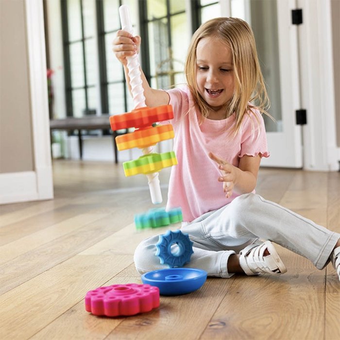 اسباب بازی گردونه برج هوش رنگین کمانی کد 300062