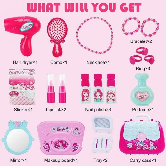 میز آرایش کودک کیفی کد 008933A