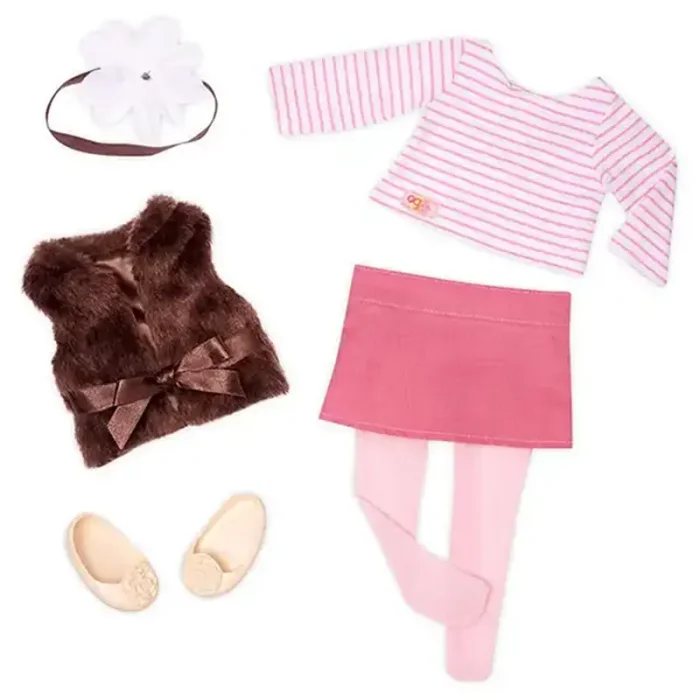 عروسک دخترانه عروسک 46 سانتیمتری Our Generation مدل Sienna کد 261600