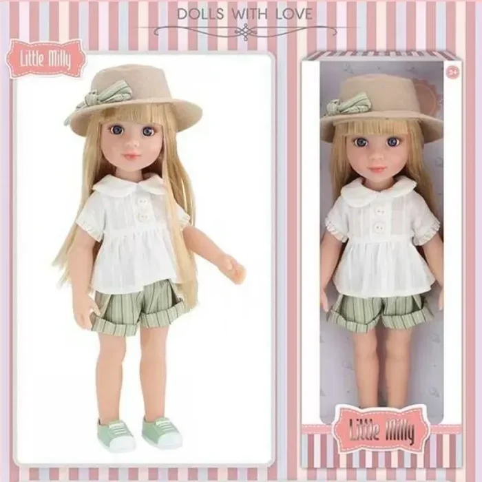 عروسک دخترانه LITTLE MILLY بلوز سفید کد 91095