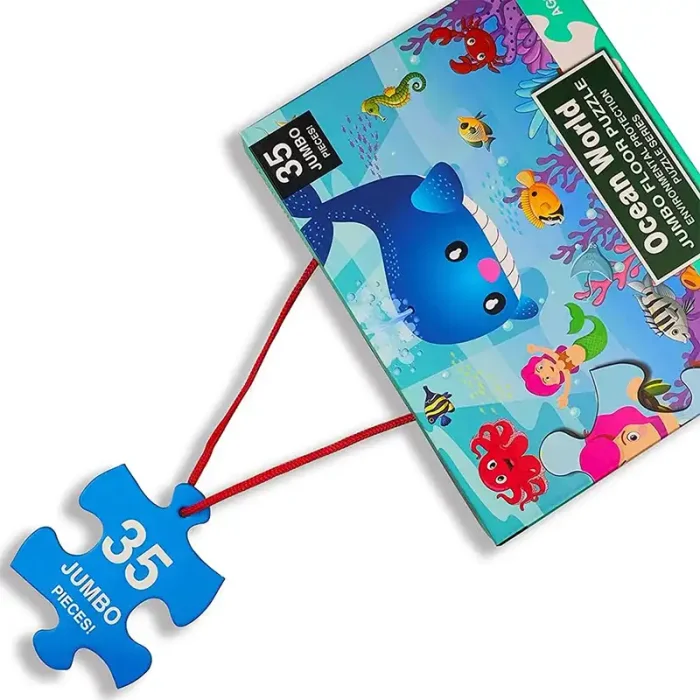 پازل کودک 35 تکه مدل دنیای زیر آب کد 88125