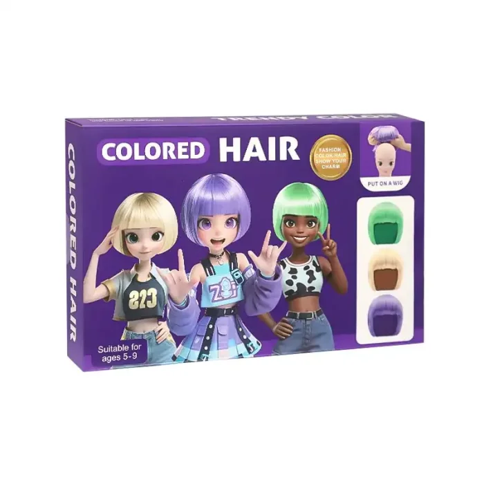 کلاه گیس فانتزی کودک رنگی بلوند کد C20021