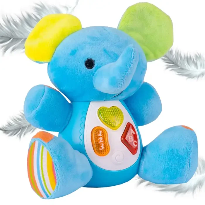 عروسک پولیشی موزیکال طرح فیل کد CH60423