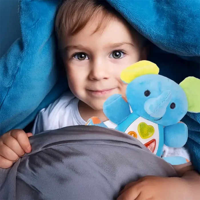 عروسک پولیشی موزیکال طرح فیل کد CH60423