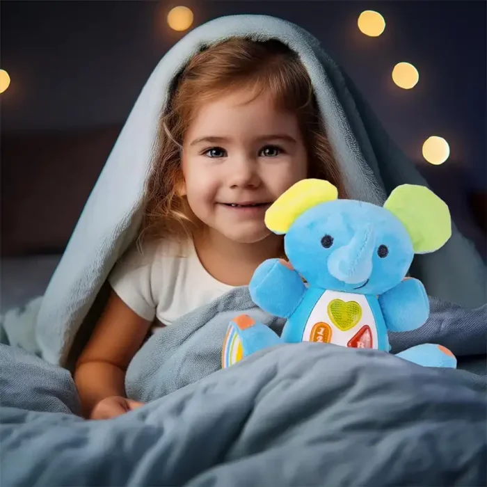 عروسک پولیشی موزیکال طرح فیل کد CH60423