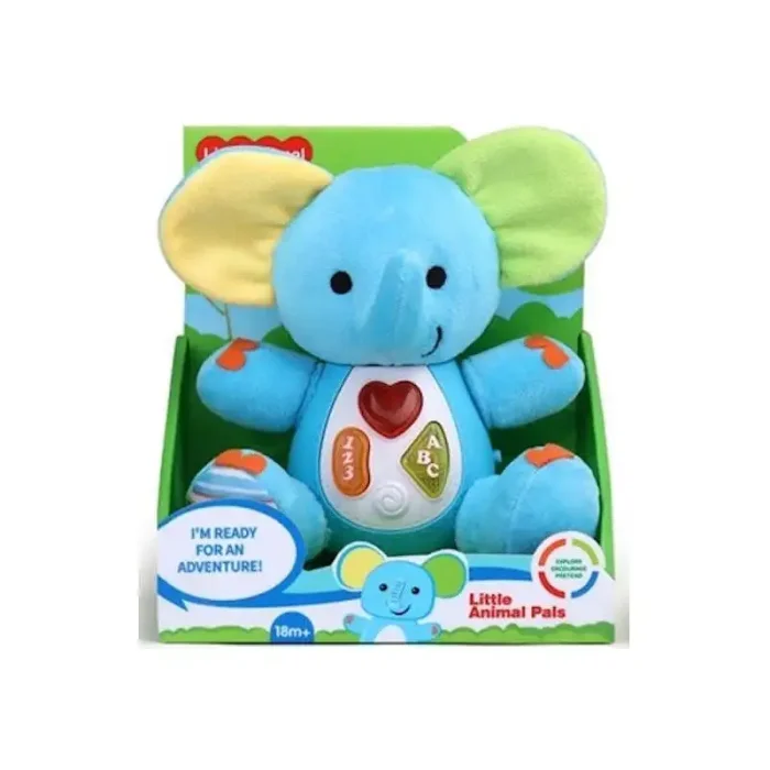 عروسک پولیشی موزیکال طرح فیل کد CH60423