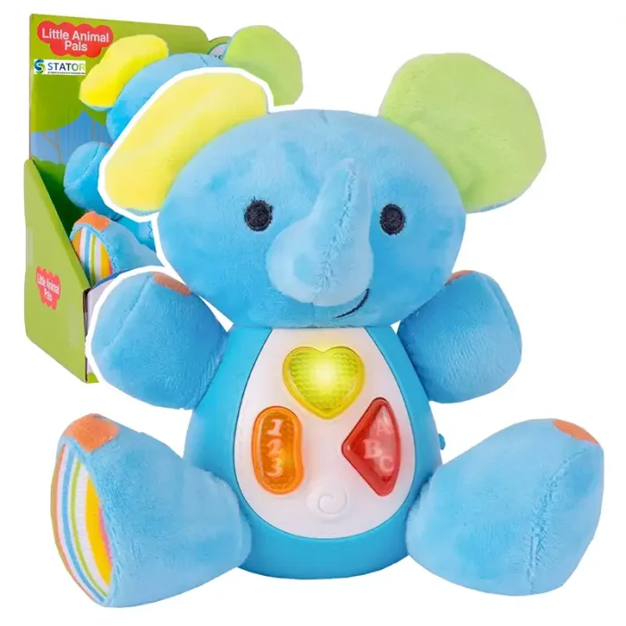 عروسک پولیشی موزیکال طرح فیل کد CH60423