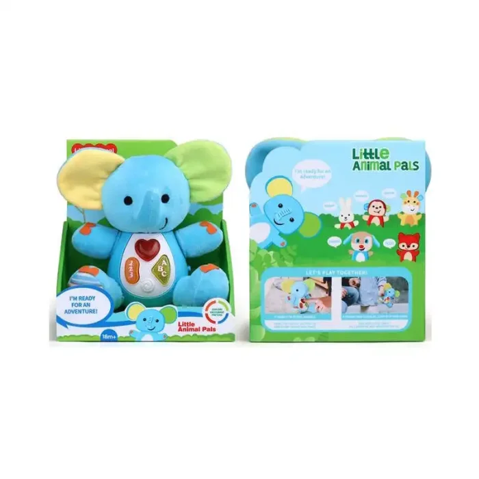 عروسک پولیشی موزیکال طرح فیل کد CH60423