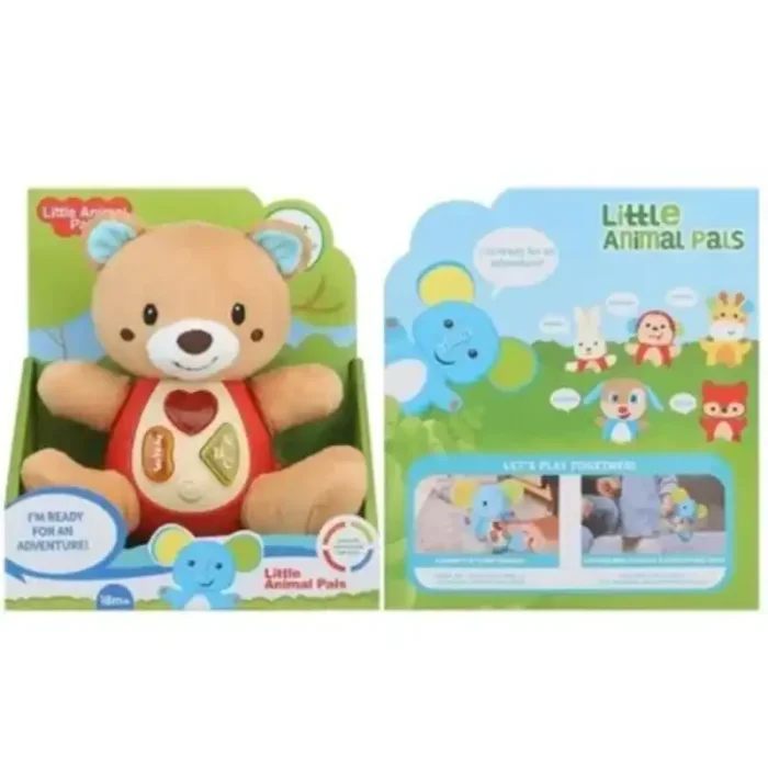 عروسک پولیشی موزیکال طرح خرس کد CH60428