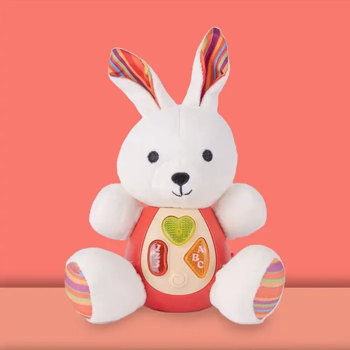 عروسک پولیشی موزیکال طرح خرگوش کد CH60424