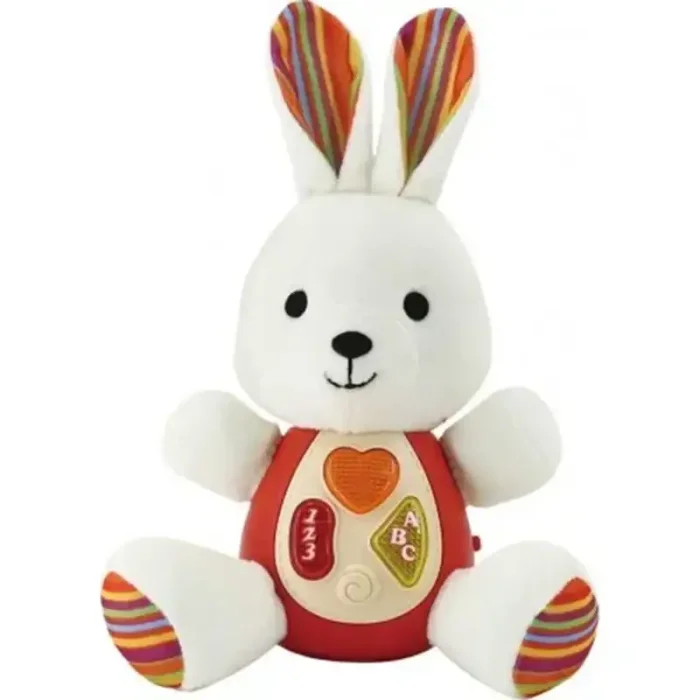 عروسک پولیشی موزیکال طرح خرگوش کد CH60424