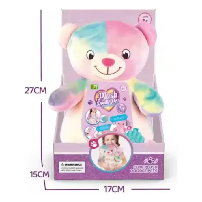 عروسک پولیشی LED دار طرح خرس کد DR5201