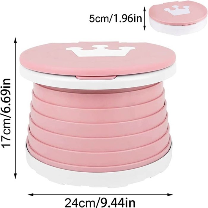 لگن آموزشی کودک (توالت فرنگی کودک) تاشو کد TB02325100001