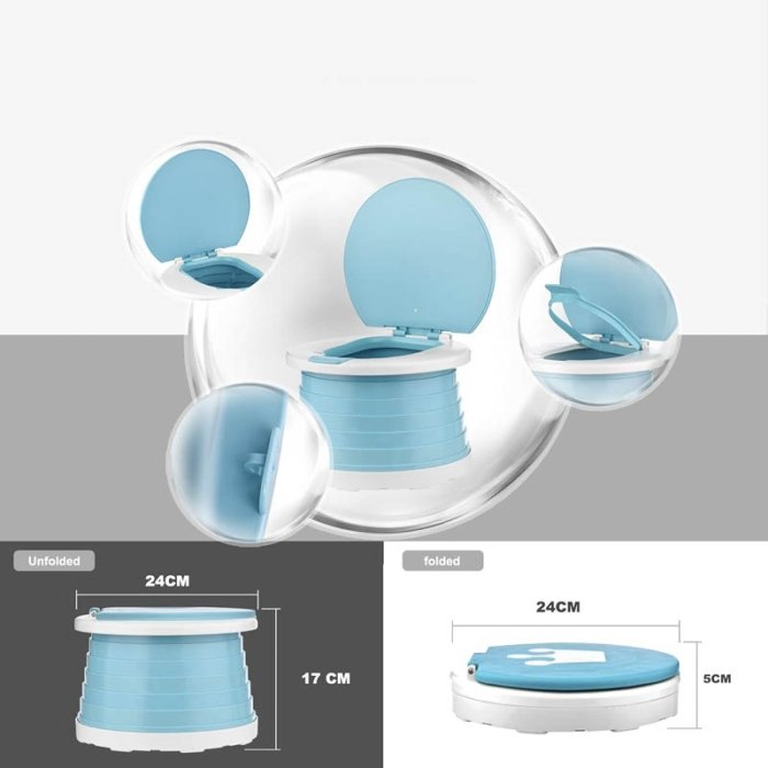 لگن آموزشی کودک (توالت فرنگی کودک) تاشو کد TB02325100001