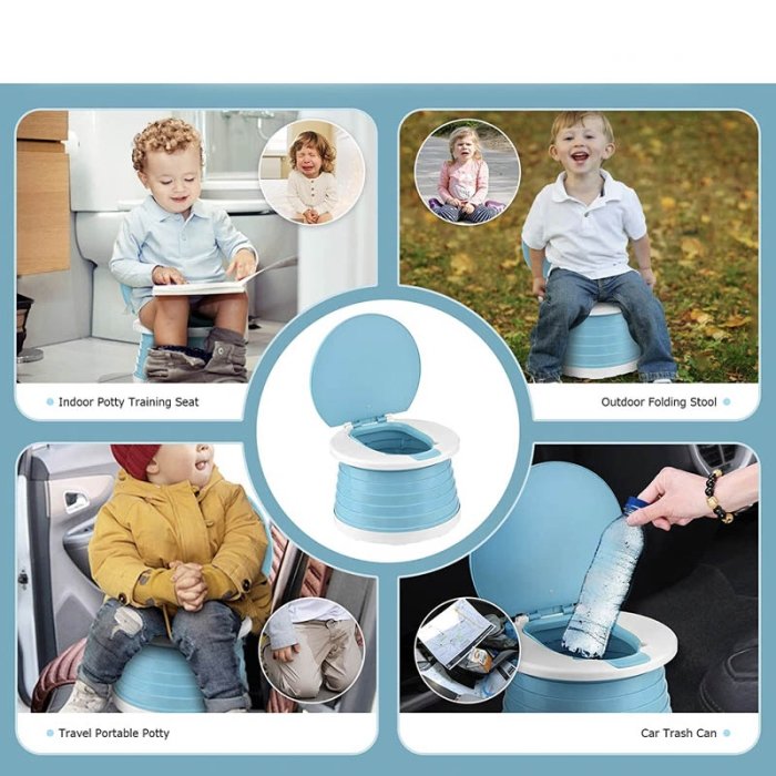 لگن آموزشی کودک (توالت فرنگی کودک) تاشو کد TB02325100001