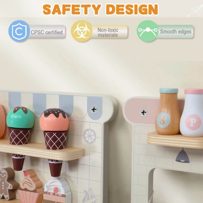 اسباب بازی چوبی ایستگاه مشاغل مدل قطار کد TB3225090168