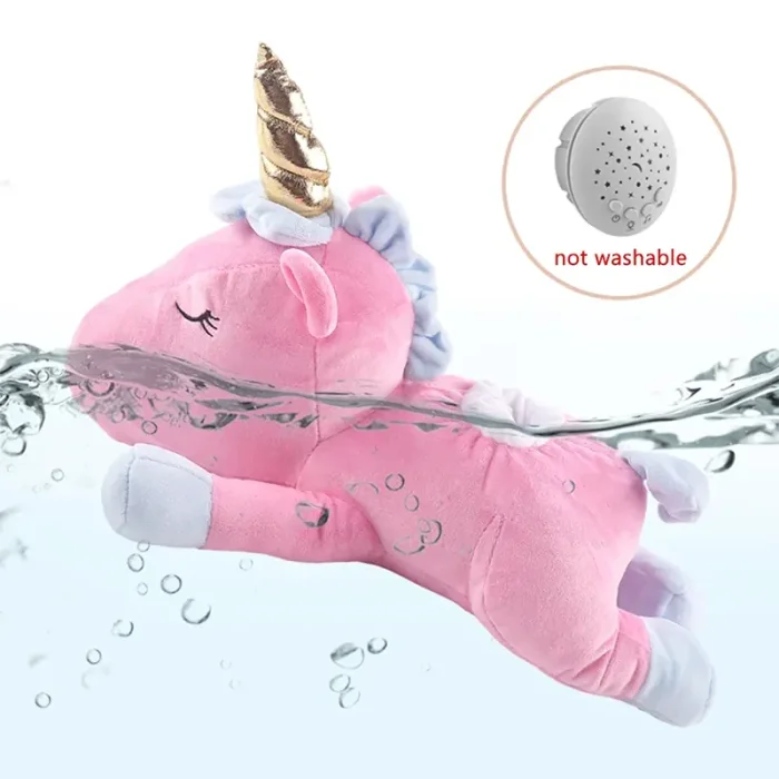 چراغ خواب کودک پولیشی موزیکال طرح یونیکورن کد 450KK