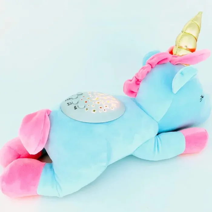 چراغ خواب کودک پولیشی موزیکال طرح یونیکورن کد 450KK