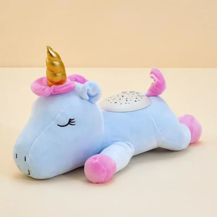 چراغ خواب کودک پولیشی موزیکال طرح یونیکورن کد 450KK