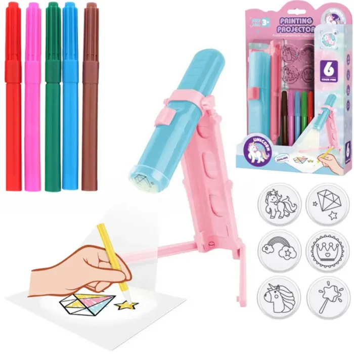 استند پروژکتور نقاشی 6 رنگ کد 71768