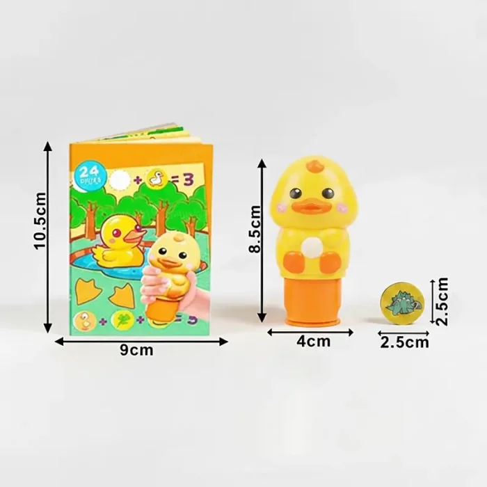 مهر استیکر زن فانتزی اردک کد ME178