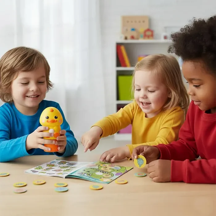 مهر استیکر زن فانتزی اردک کد ME178