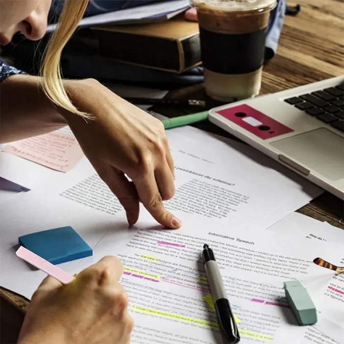 هایلایتر 6 عددی پاستلی نود دو طرفه کد WD0566B